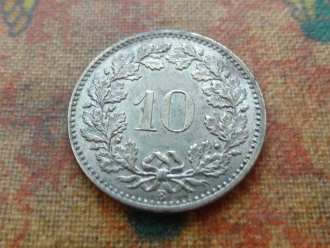 Tutti le monete: 10 Rp. 1871 – Usato da Romanel-sur-Lausanne venduto da Swift13 1