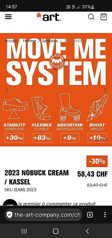 Scarpe da donna: NEUE "Art" Sandalen (39) – Usato da Zürich venduto da CaputoGa 3
