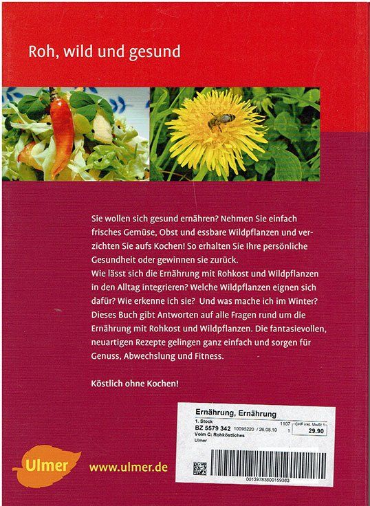 Libri: Rohköstliches - Christine Volm – Nuovo (secondo la descrizione) da Thun venduto da abratrix 1