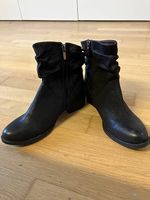 Modische Bata Stiefel Gr. 38 neu schwarz