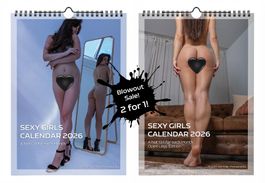 2 Sexy Girls Kalender 2026 zum Preis von 1!