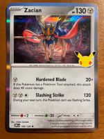 Pokemon Zacian Holo 30 Jahre (Versand gratis)