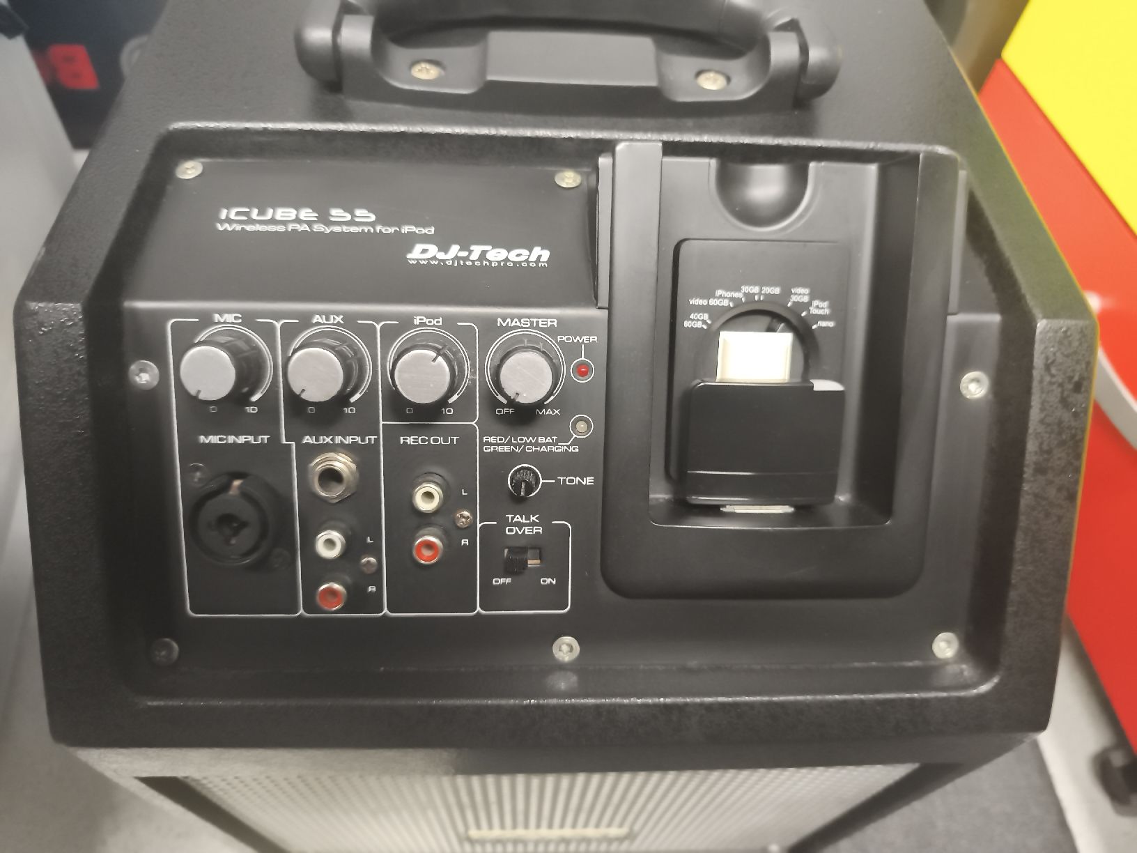 Dj-Tech Verstärker: DJ-Tech iCUBE 55 PA System mit Bluetooth & neuer Batterie  – Gebraucht aus Lostorf von Mschnee