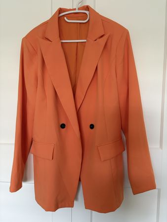 Orange Blazer Grösse Xxl perfekt für den Frühling!