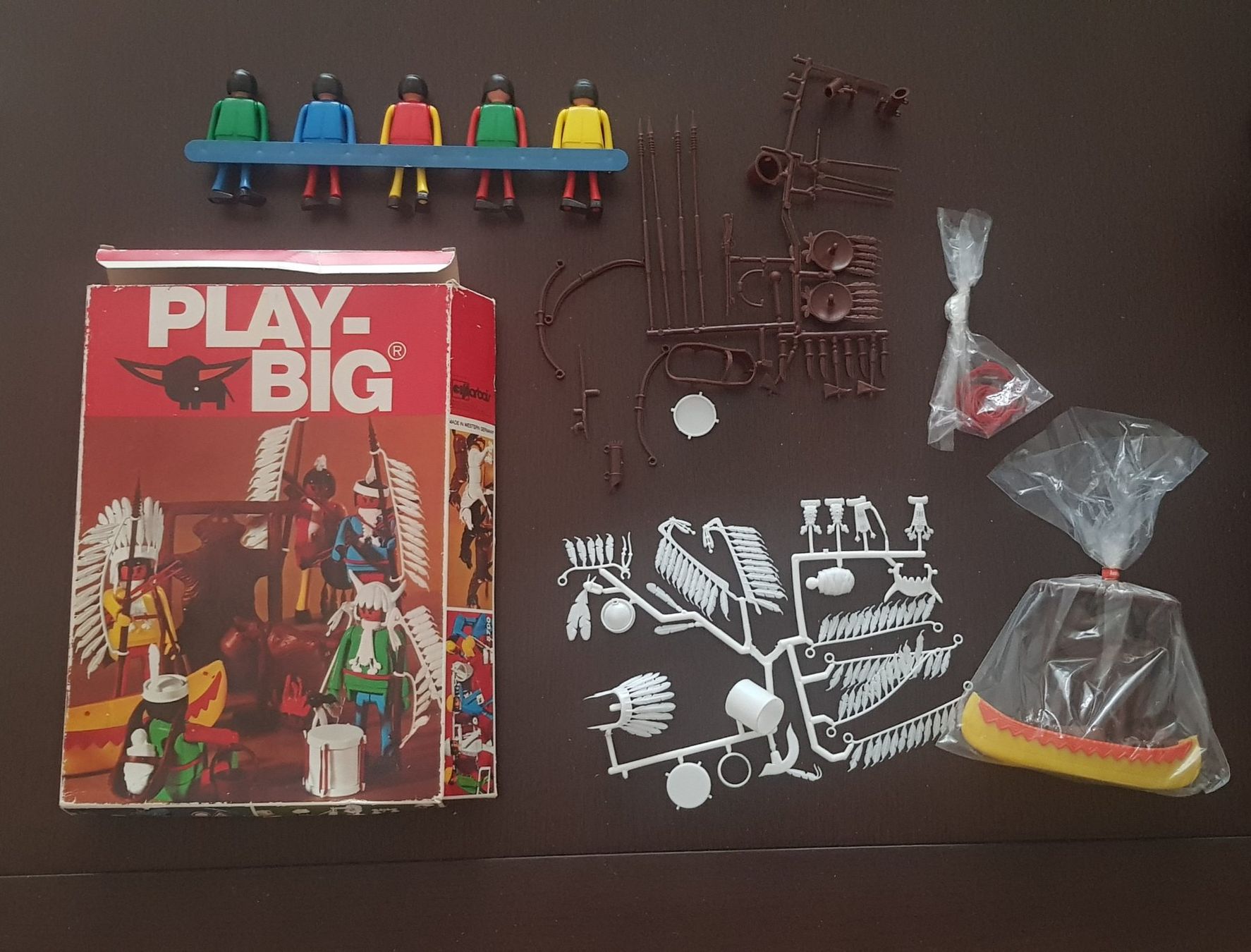 Big Giocattoli: Play Big "Indianer Set" (OVP/ unbespielt) – Usato da Aarau venduto da Vintage1969 2