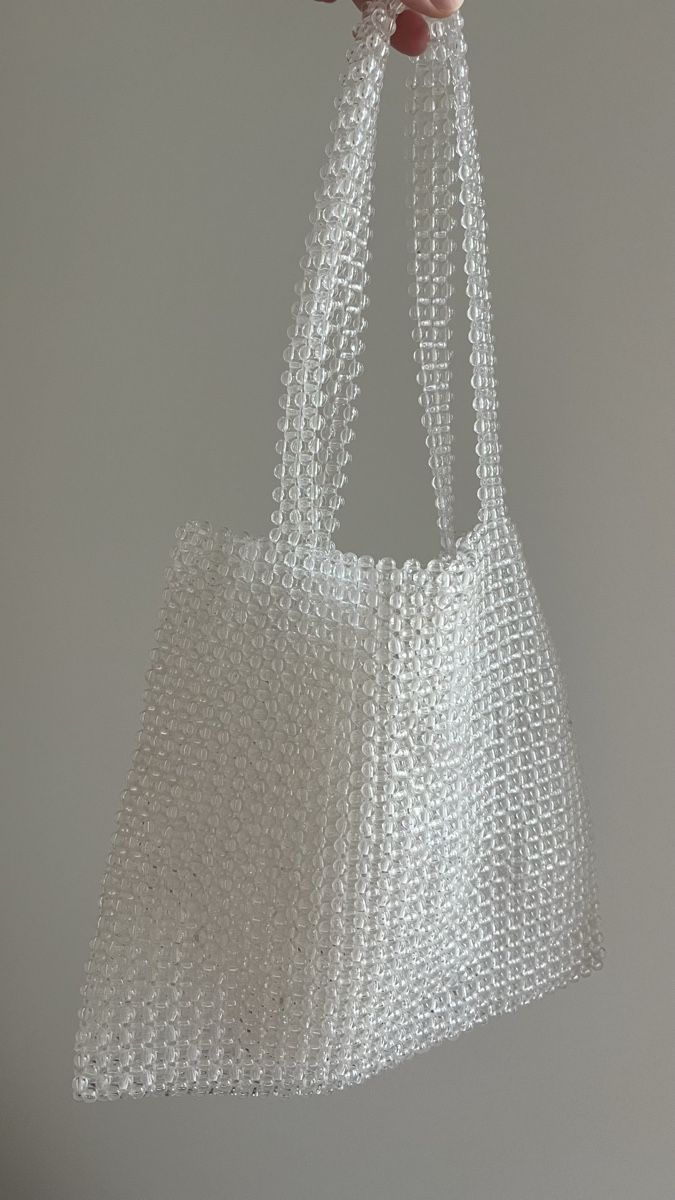 Borse da donna: Borsa trasparente con perline in stile tote, usata – Nuovo (secondo la descrizione) da Lugano venduto da yul_fhg2 3