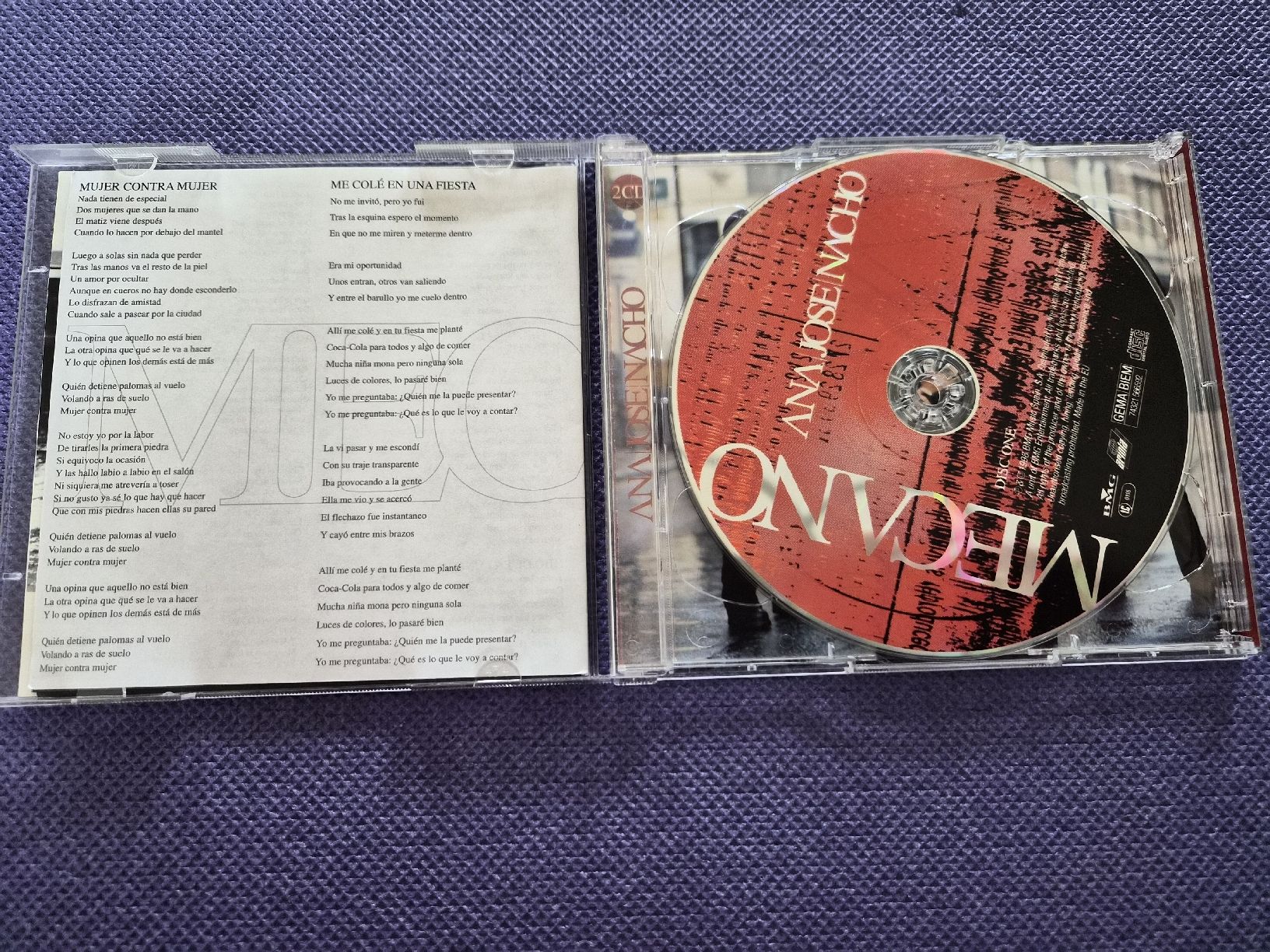 CD: Double CD Mecano Ana Jose Nacho compilation musicale – Usato da La Joux FR venduto da car_ck96 1