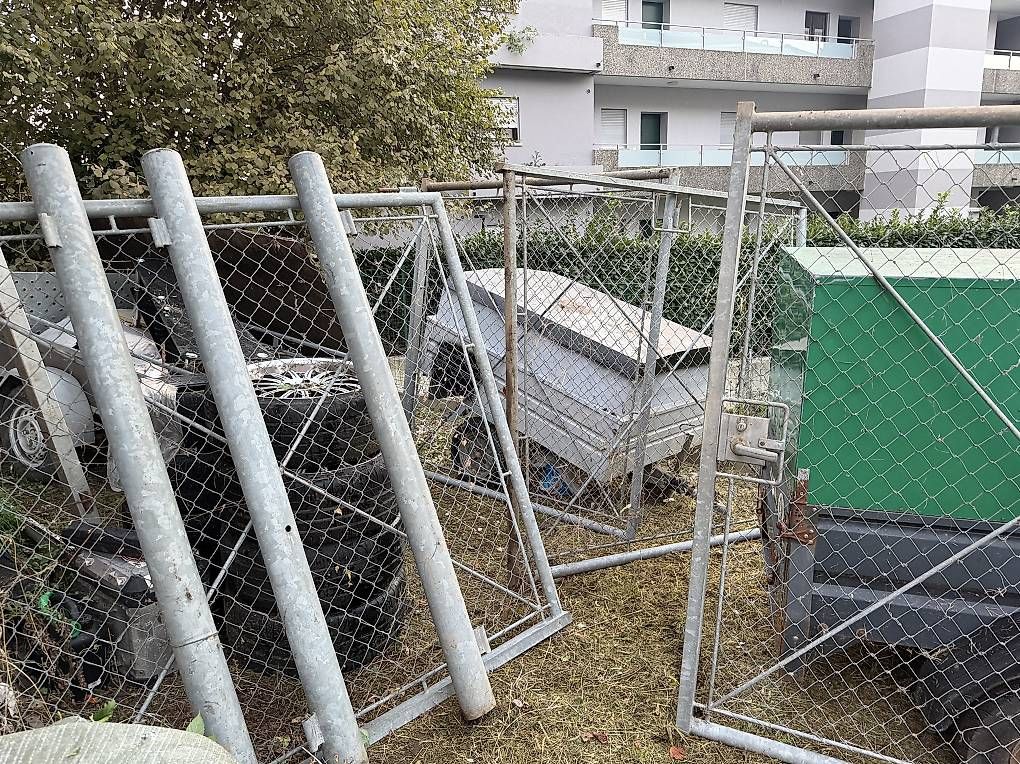 Altro: Cancello in ferro zincato – Usato da Melano venduto da Nmasterx 3