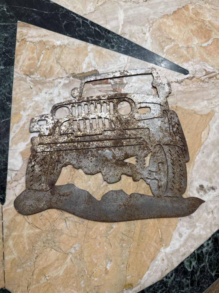 Jeep Insegne: Jeep Metall Schild – Usato da Schaffhausen venduto da Ibag