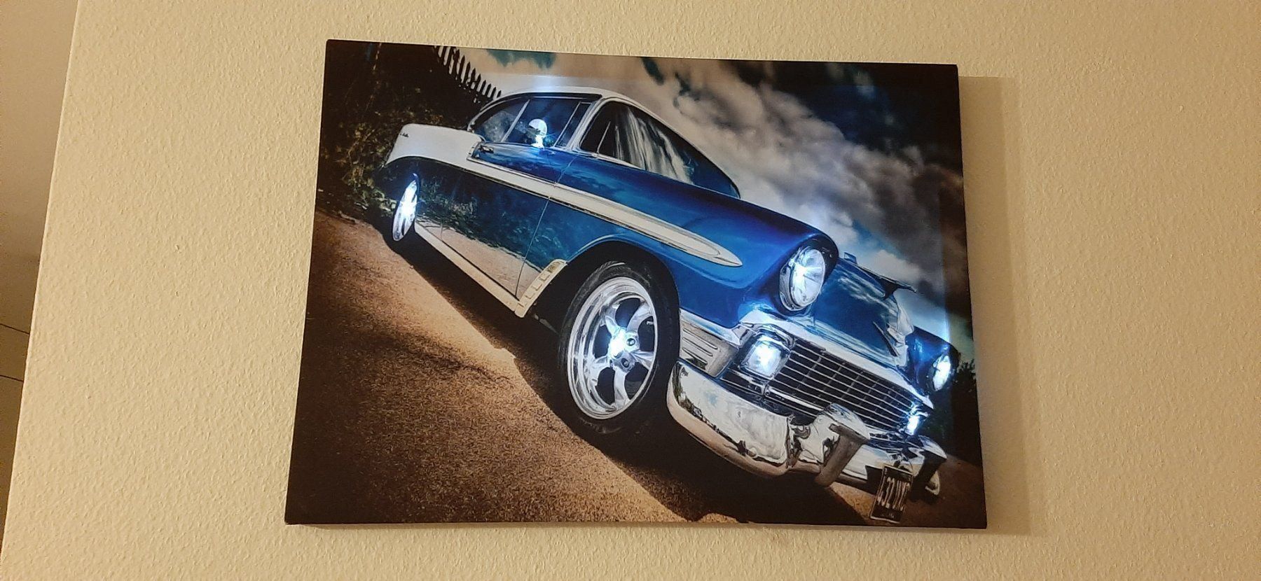Foto & Immagini: LED Oldtimer Chervolet 1956 Bel Air Bild XL – Nuovo e nell'imballaggio originale da Kilchberg ZH venduto da ruedi34 2