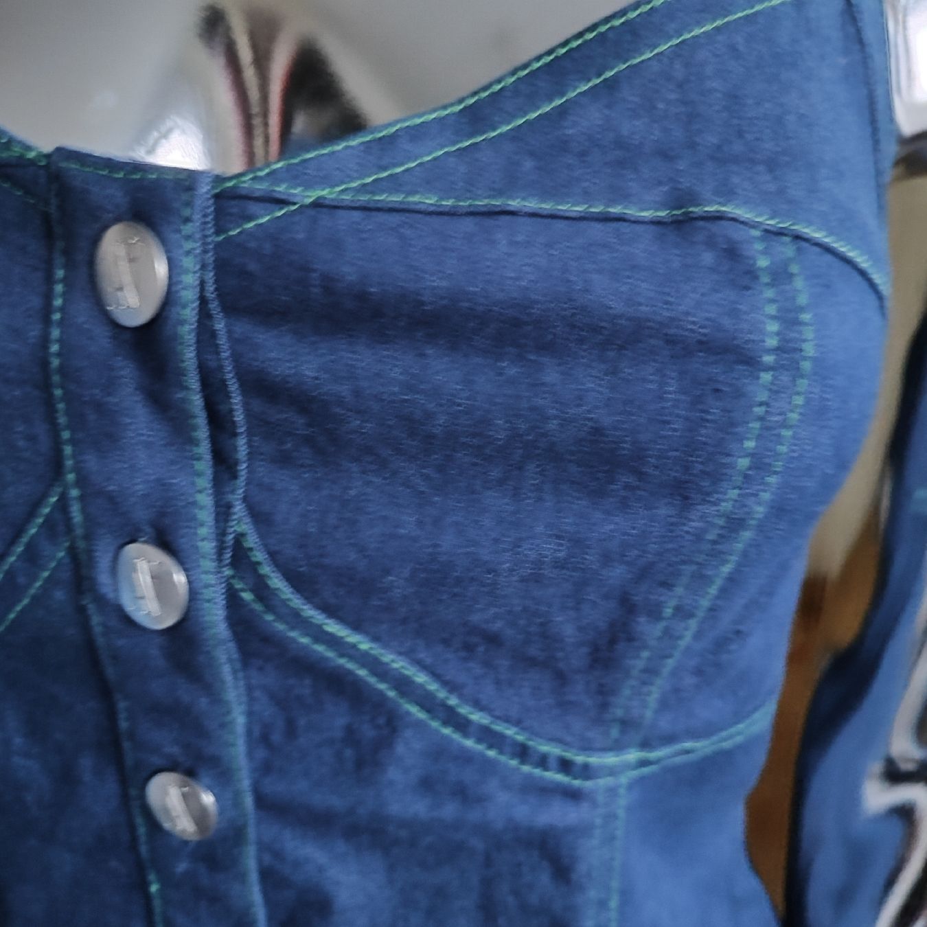 Top: Jeans Oberteil gr 40 – Usato da Langnau am Albis venduto da Judithsebi 7