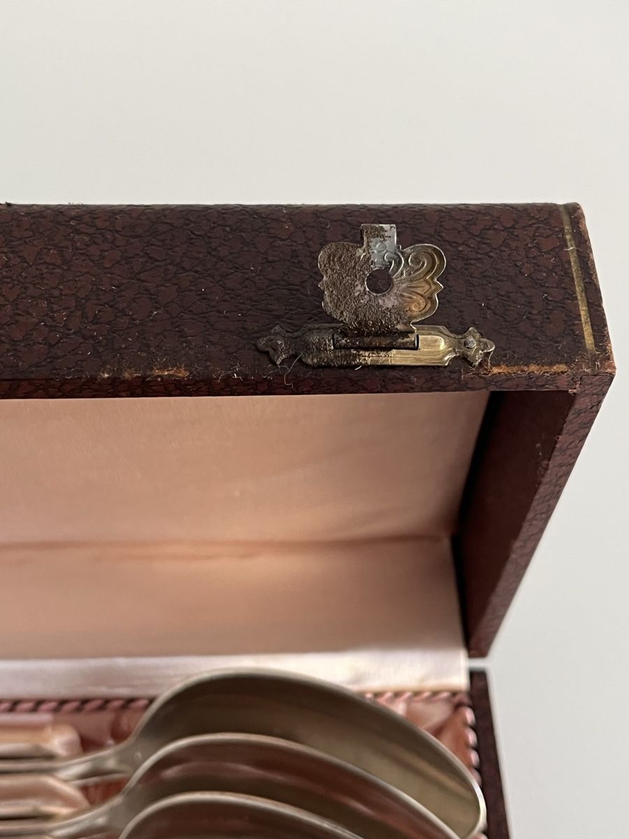 Cuillères: Vintage 6er Löffel-Set / OKA / versilbert  – D'occasion à Wetzikon ZH par seli03 7