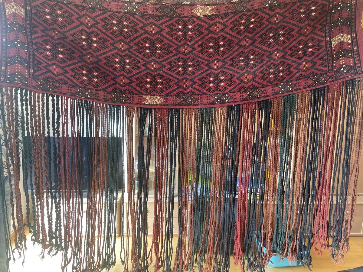 Tutte le decorazioni: Dekorative Makramee Wandbehang, Handgemacht – Usato da Schattdorf venduto da Alfred110