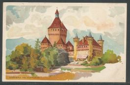 Carte P de 1920 ( Château de Vufflens )