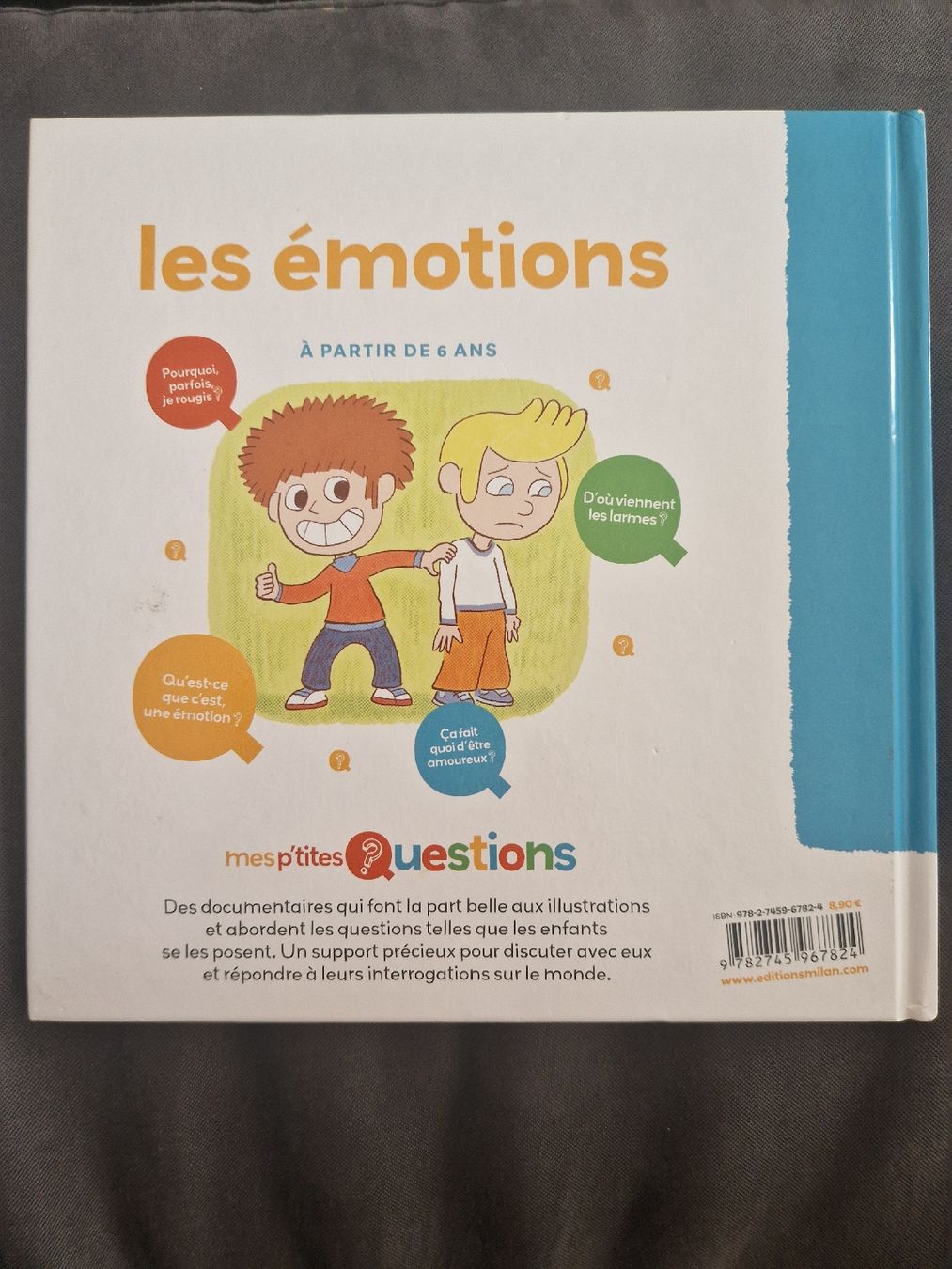 Libri: Mes p'tites questions - les émotions – Nuovo (secondo la descrizione) da Villars-sur-Glâne venduto da Agnie80 1