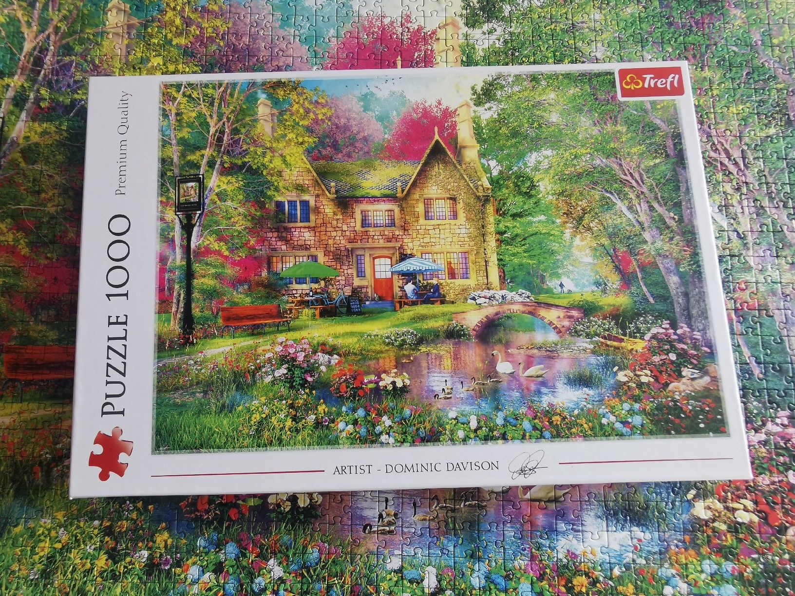 Puzzle: Puzzle Trefl 1000 Teile Forest Haven – Usato da Glattbrugg venduto da riseca