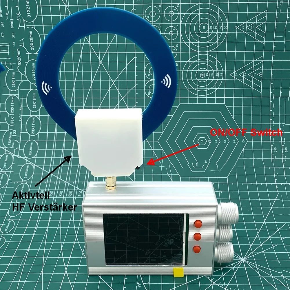 Radiocomunicazione: Small Active Loop Antenna / Aktiv Antenne – Nuovo e nell'imballaggio originale da Zürich venduto da buyfinest 3