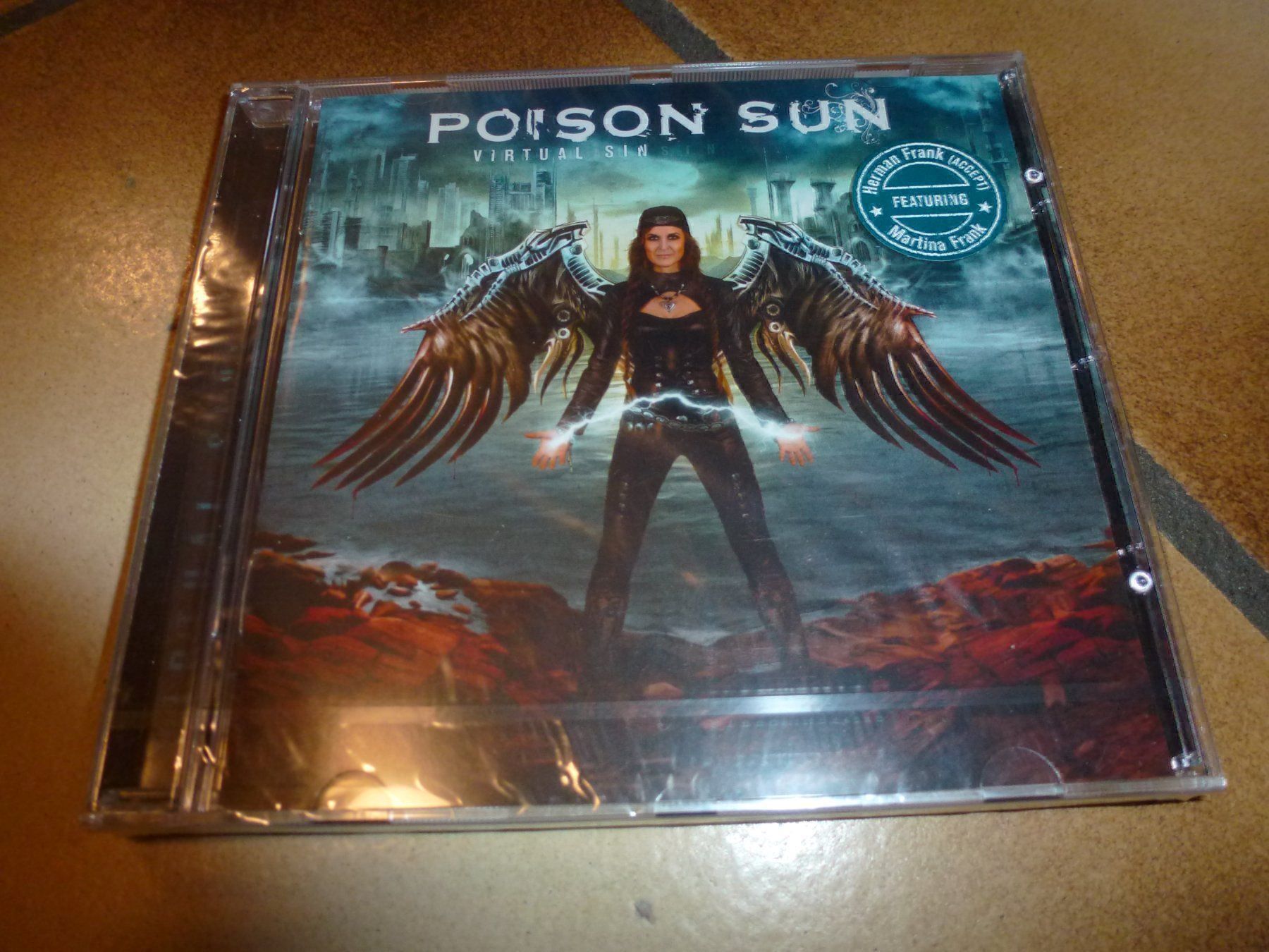 CD: Poison Sun Virtual Sin CD NEU – Nuovo e nell'imballaggio originale da Olten venduto da Disc-Ausverkauf