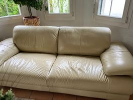 Ledersofa 3er