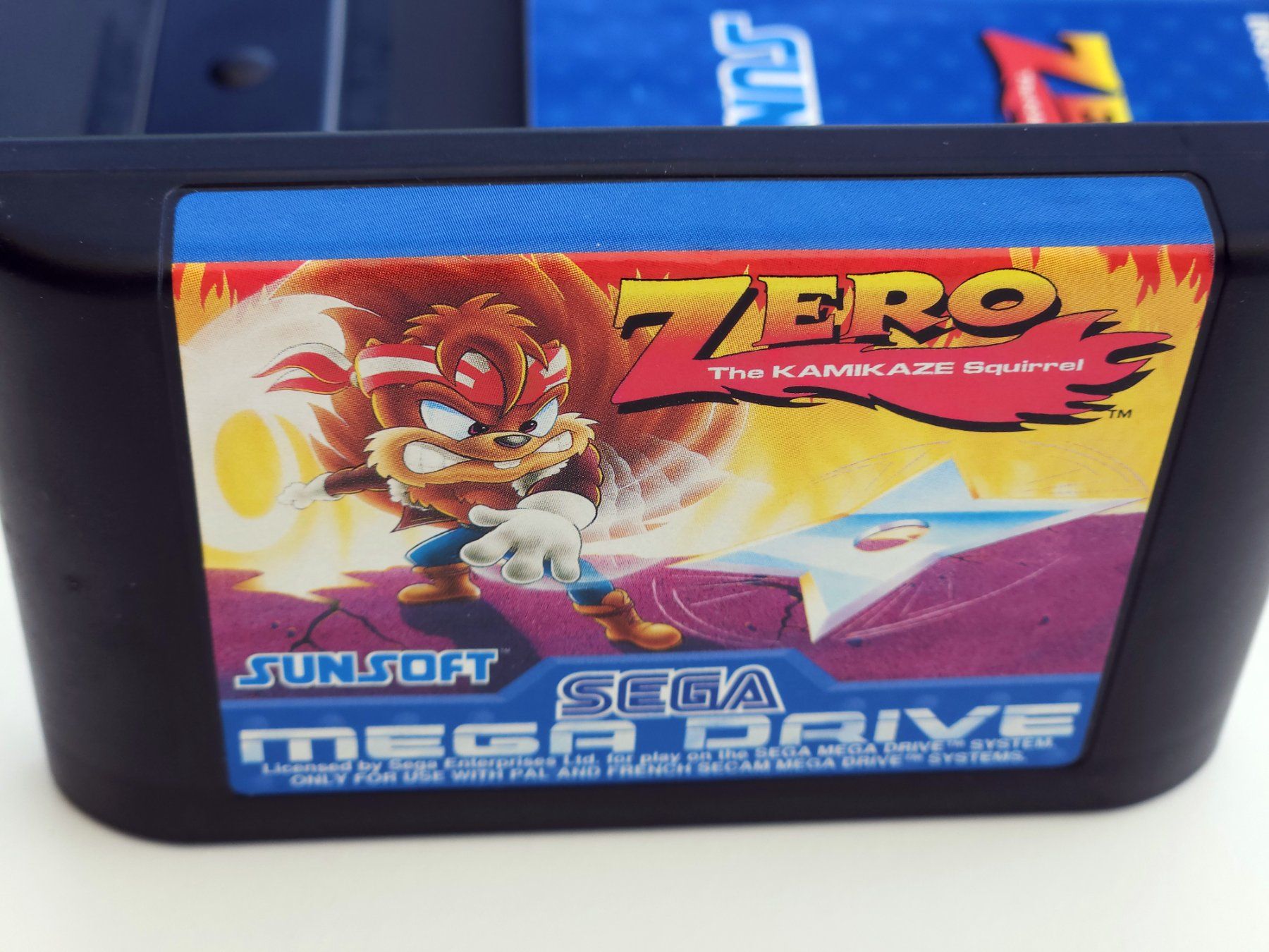 Sega Giochi: Zero The Kamikaze Squirrel - Mega Drive – Usato da Autigny venduto da zel_gvl5 3