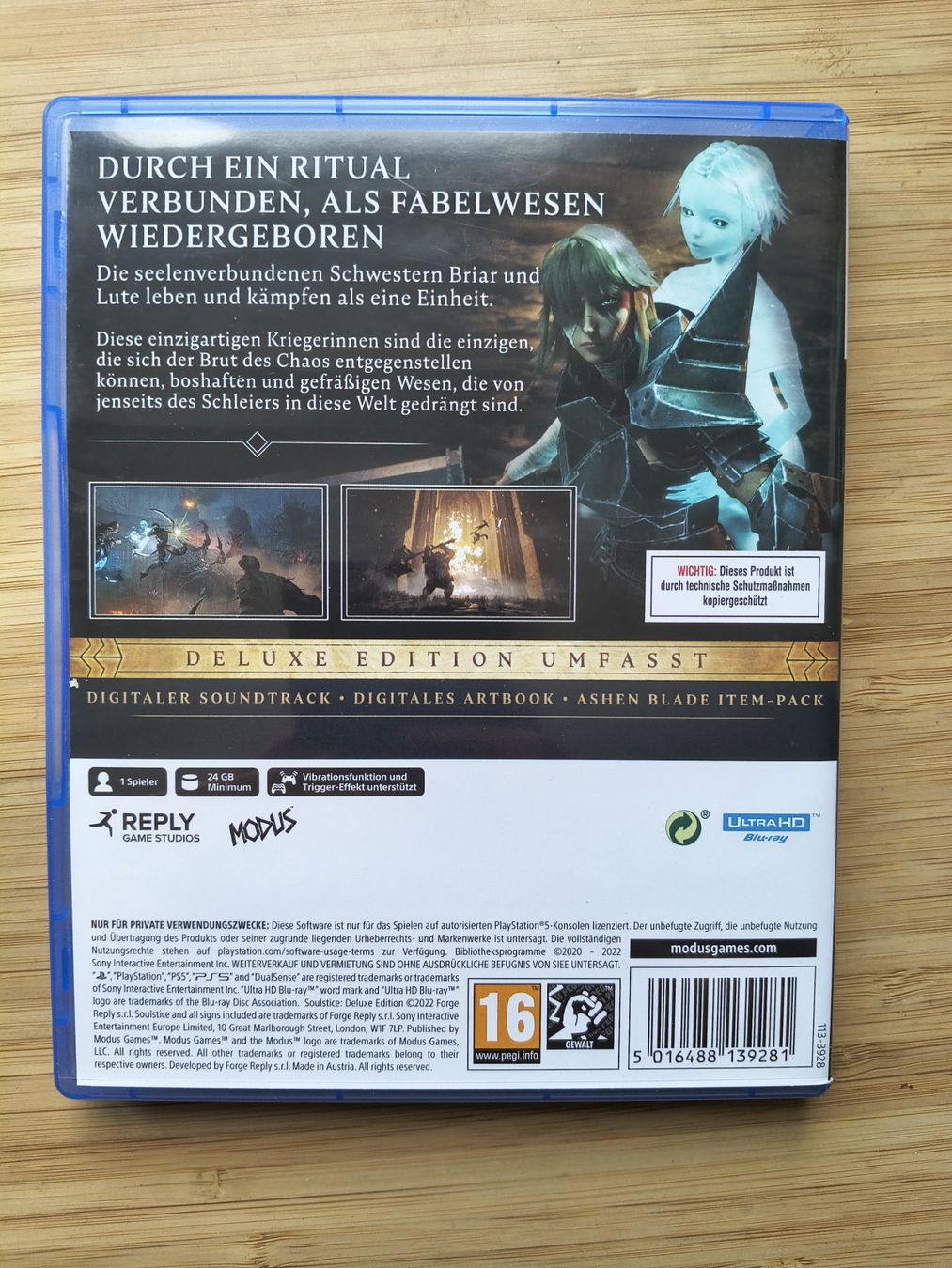 Jeux: Soulstice (PS 5) – D'occasion à Riedholz par ste_96cd 1