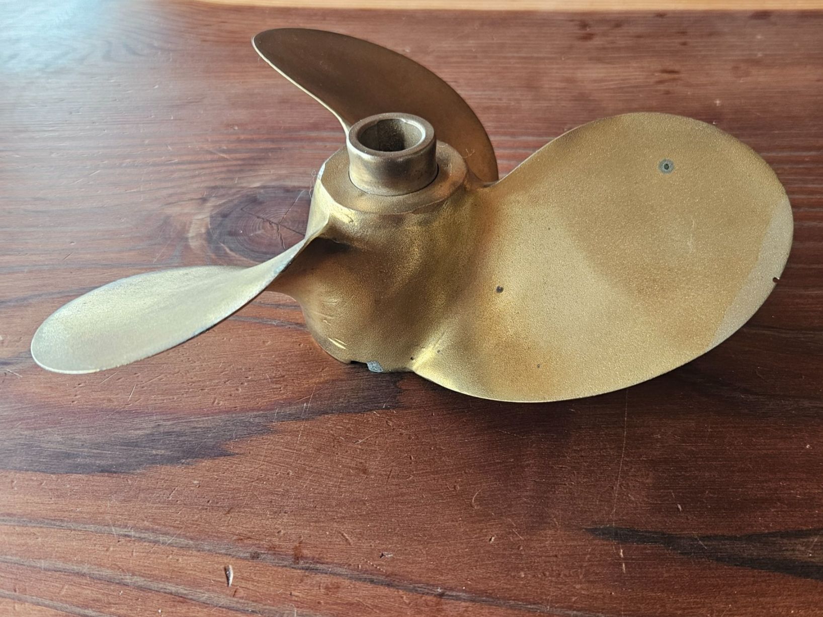 Tutte le decorazioni: Original Schiffsschraube / Propeller, Durchmesser 24cm – Usato da Maseltrangen venduto da Chrusli7 1