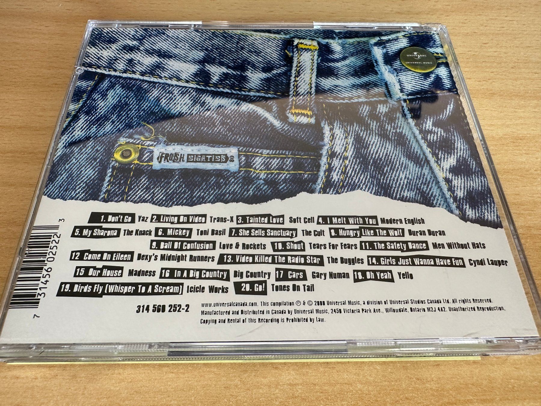 CD: Various – Frosh Eighties – Usato da Rikon im Tösstal venduto da Alpenmutz 1