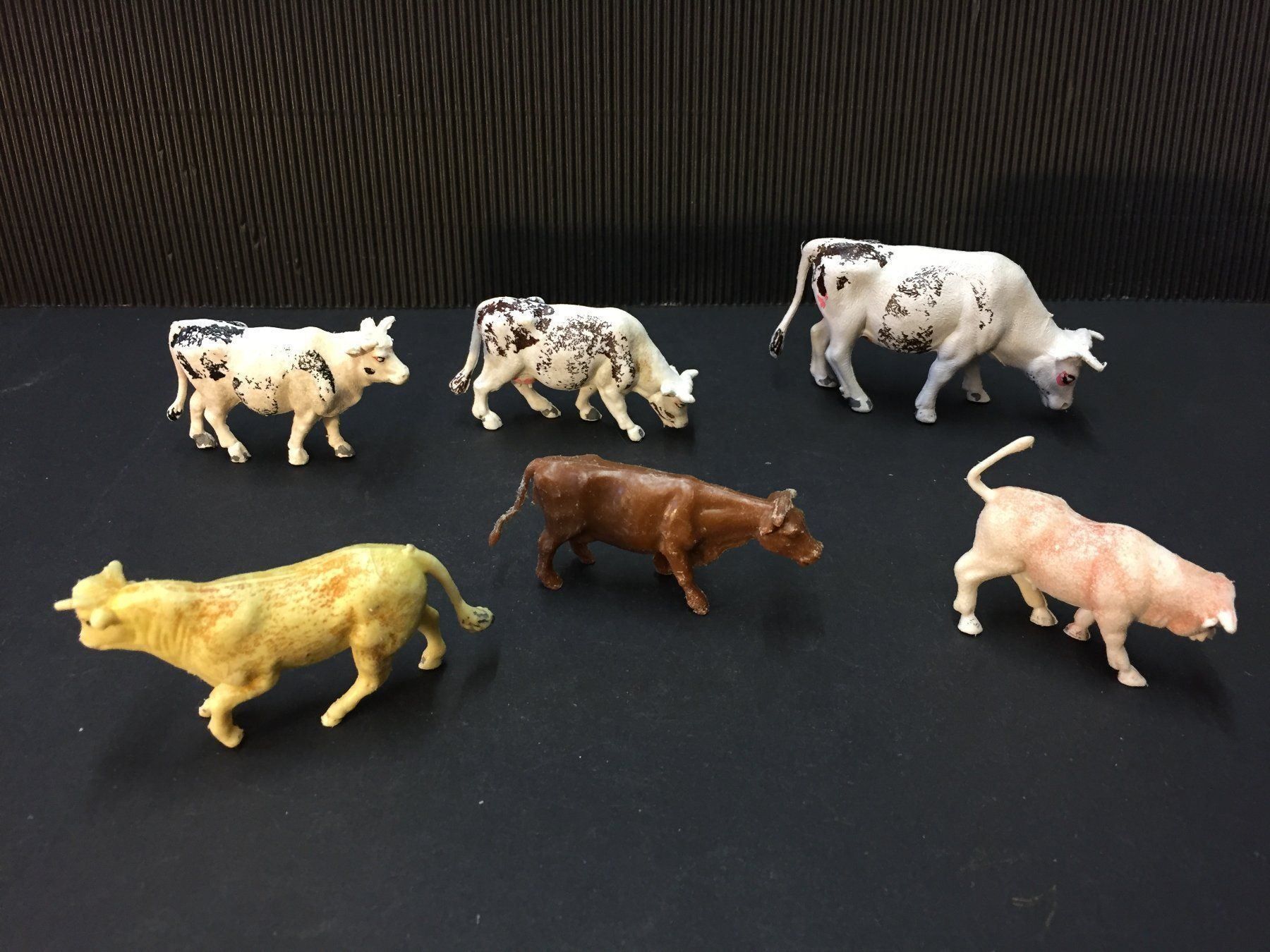 Figuren: 3 Kuh + 3 Ochse Figuren – Gebraucht aus Schaffhausen von vintageville 5