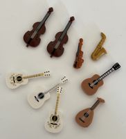 LEGO Instrumente Set Gitarre Violine Saxophon