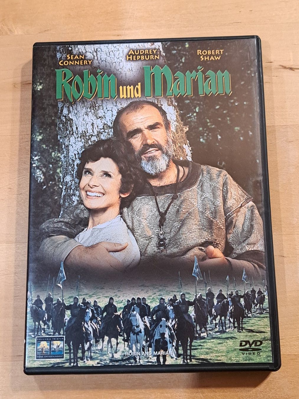 Tutti i DVDs: DVD Robin und Marian mit A. Hepburn, Connery 1976 – Nuovo (secondo la descrizione) da Unterseen venduto da Kanica