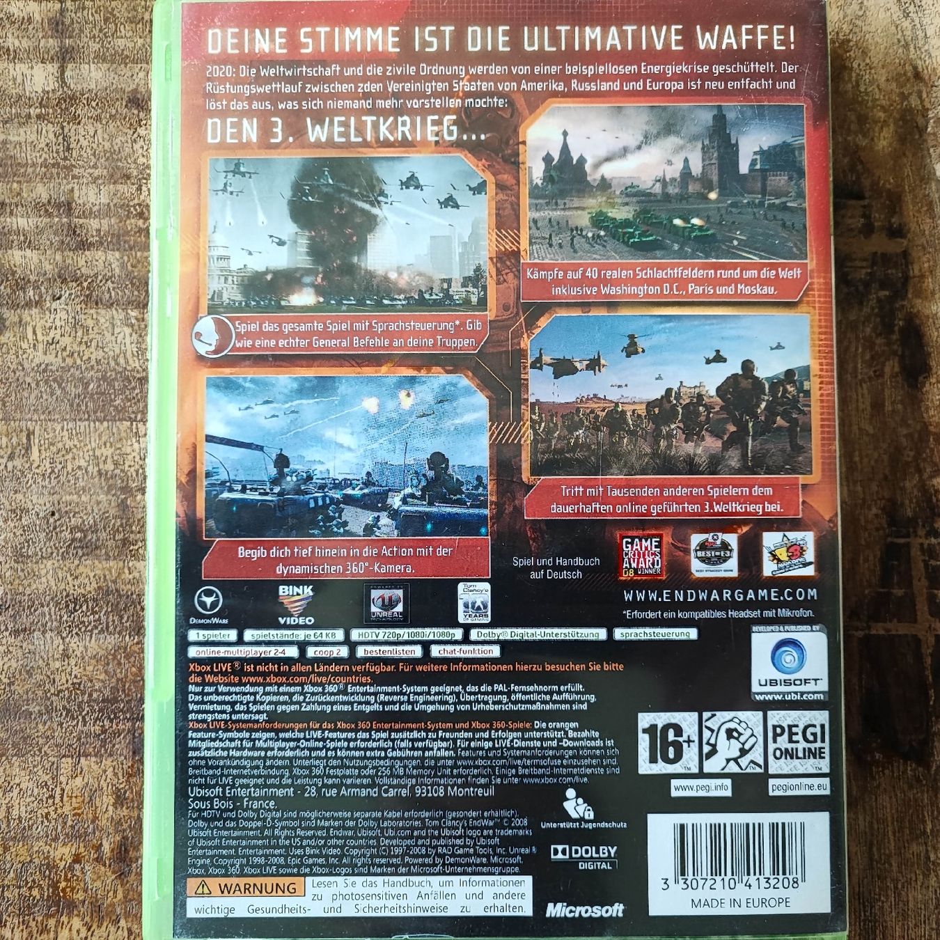Microsoft Spiele: Xbox 360 Spiel - Tom Clancy's EndWar – Gebraucht aus Dübendorf von kb86_MOVIE 1