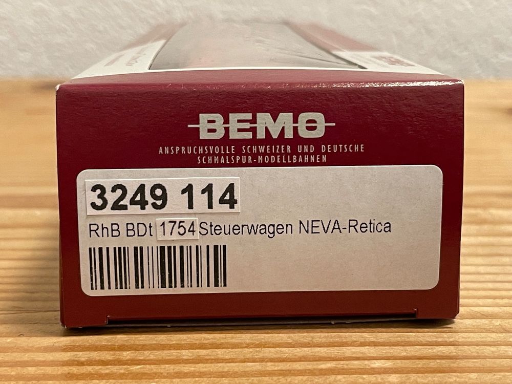 Bemo Modelleisenbahnen: BEMO Neva Retica 1754 mit neuem Wagenboden – Neu (gemäss Beschreibung) aus St. Gallen von Modell1zu87 6