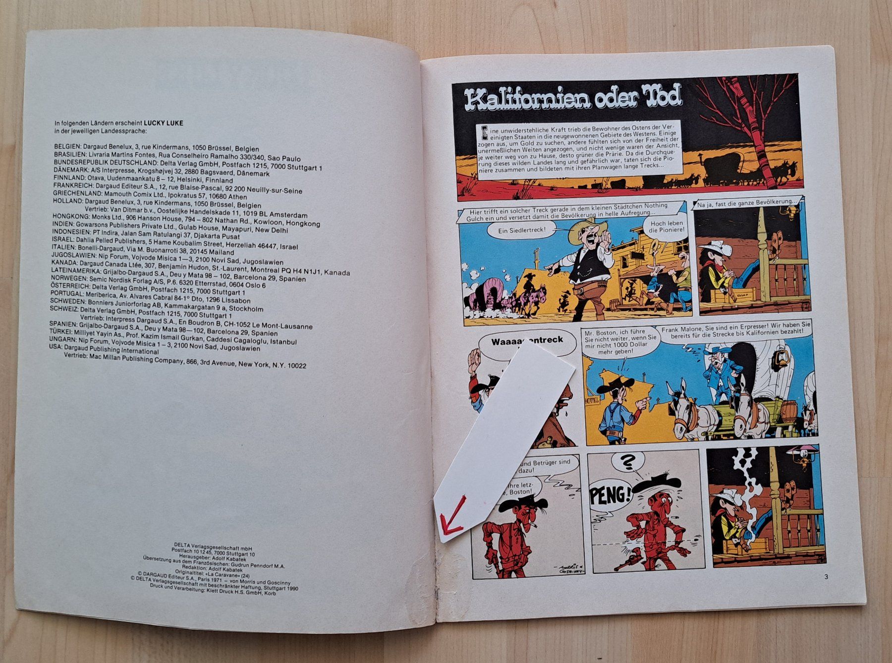 Fumetti: LUCKY LUKE Band 39 - 1990 – Usato da Affoltern am Albis venduto da saminou01 2