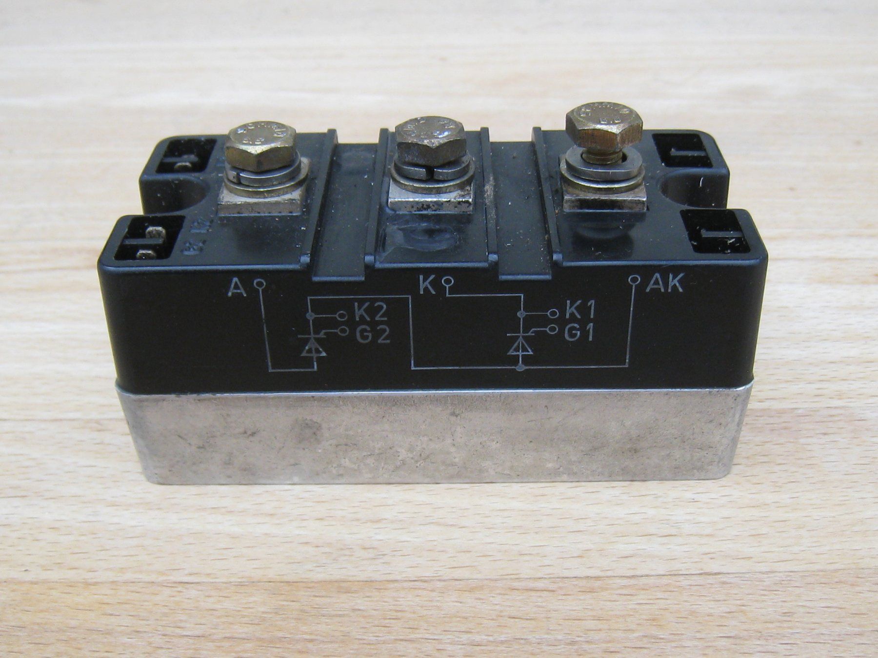 Siemens Componenti elettronici: Siemens Doppelthyristor-Modul – Difettoso da Näfels venduto da Derglarner 2
