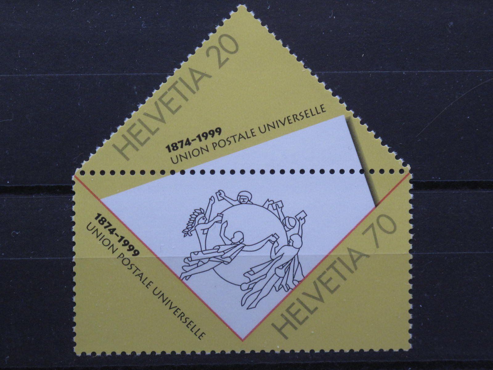 Tutti i francobolli: CH 1999 Sondermarken WPV (UPU) ** – Usato da Wil SG venduto da fva01