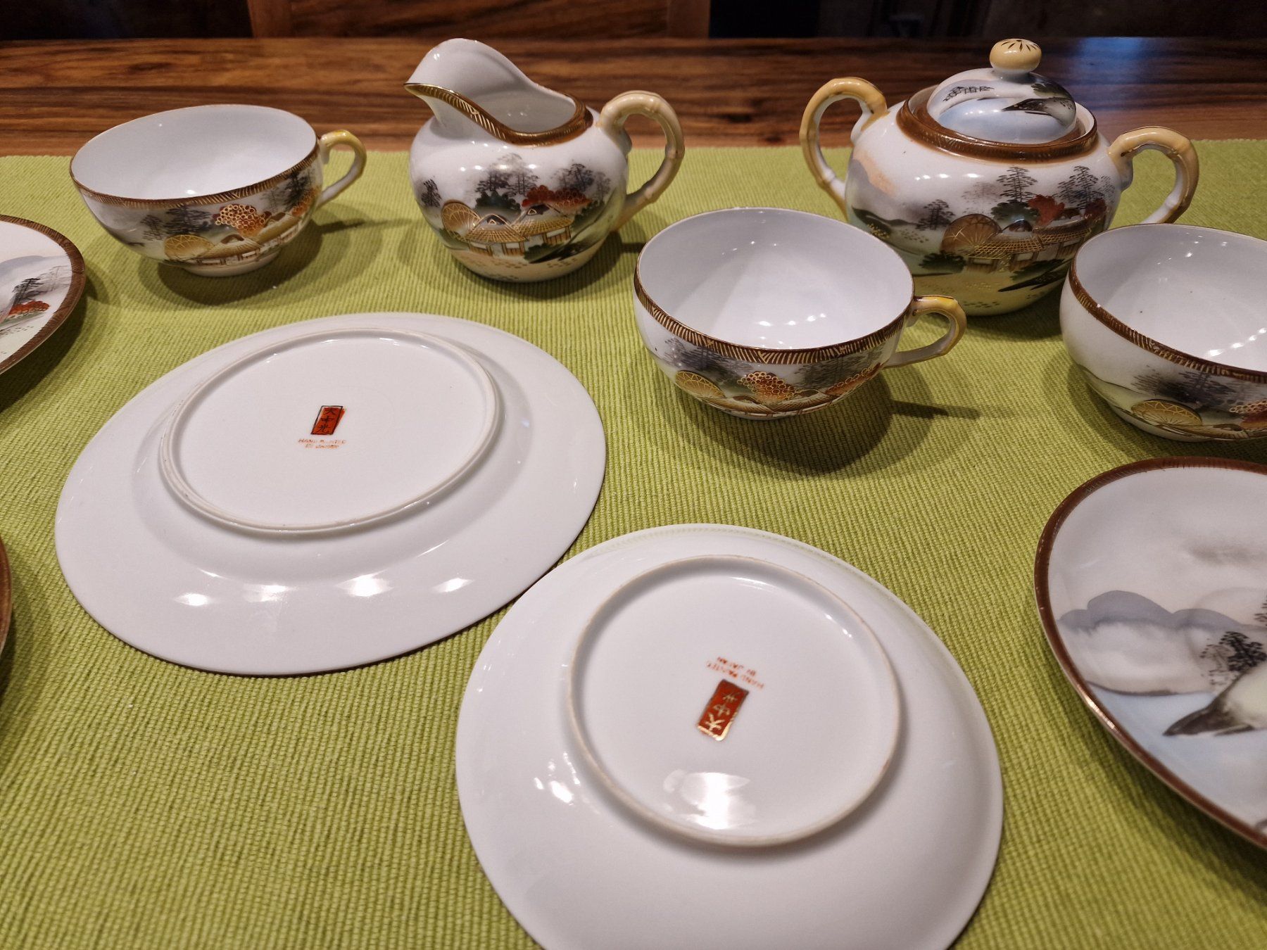 Set di piatti: Japangeschirr  -  11teilig – Usato da Röthenbach i. E. venduto da Heureka5 3