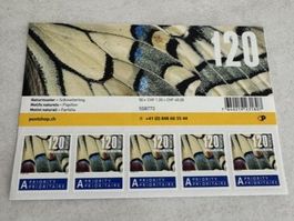 Aktuelle 120er Briefmarken von der CH-Post - hier mit Rabatt