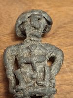 Antike Bleifigur aus dem späten Mittelalter, 15./16.Jh