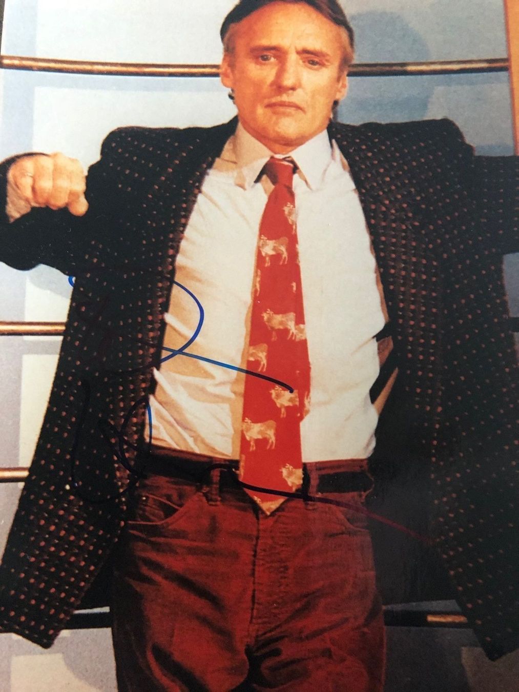 Autografi: == ACHTUNG == ORIGIN. AUTOGRAMM VON Dennis Hopper ! – Usato da Egg b. Zürich venduto da Dbunny