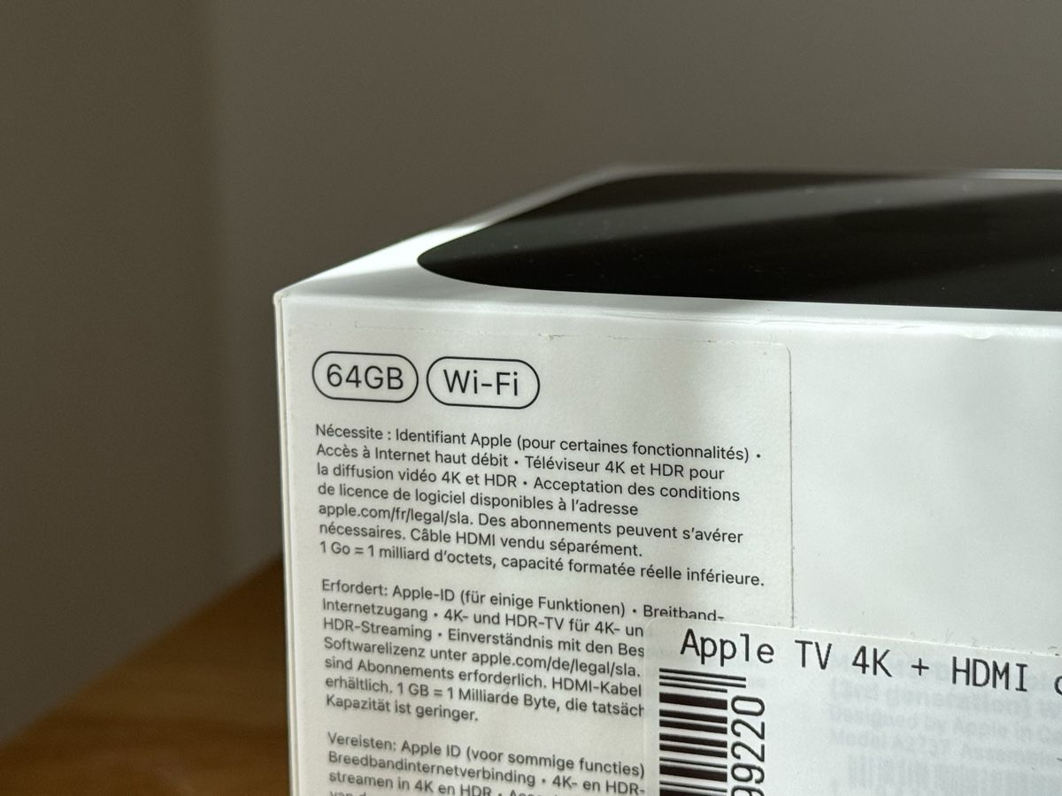 Apple Sistemi audio & multimediali: Apple TV 4K – Usato da Bern venduto da _Bern_ 6