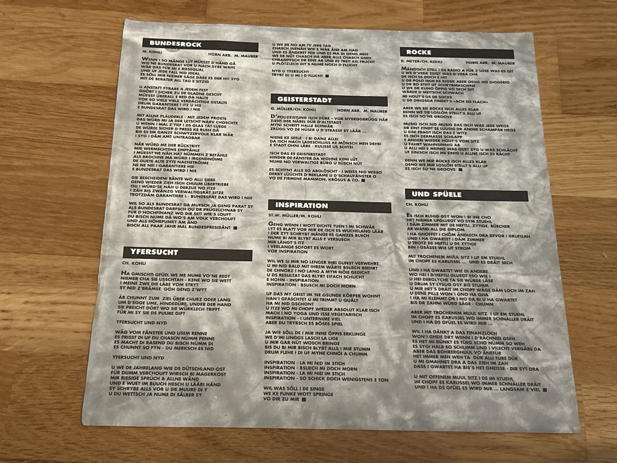 Schallplatten: Span. 1990. Span 2000 and the Thunderhorns – Gebraucht aus Faulensee von Mizuno06 6