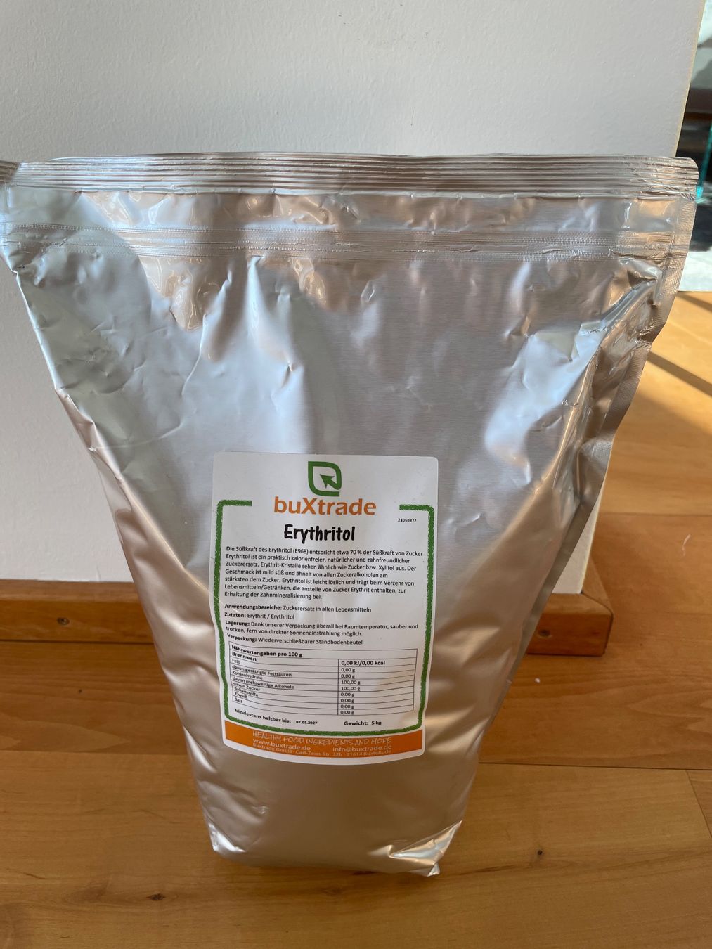 Cucine complete: Erythritol 5kg (Erythrit) – Nuovo e nell'imballaggio originale da Uznach venduto da nat_z9bb
