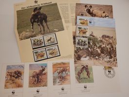 Guinea WWF Sonderausgabe afrikanische Wildhund