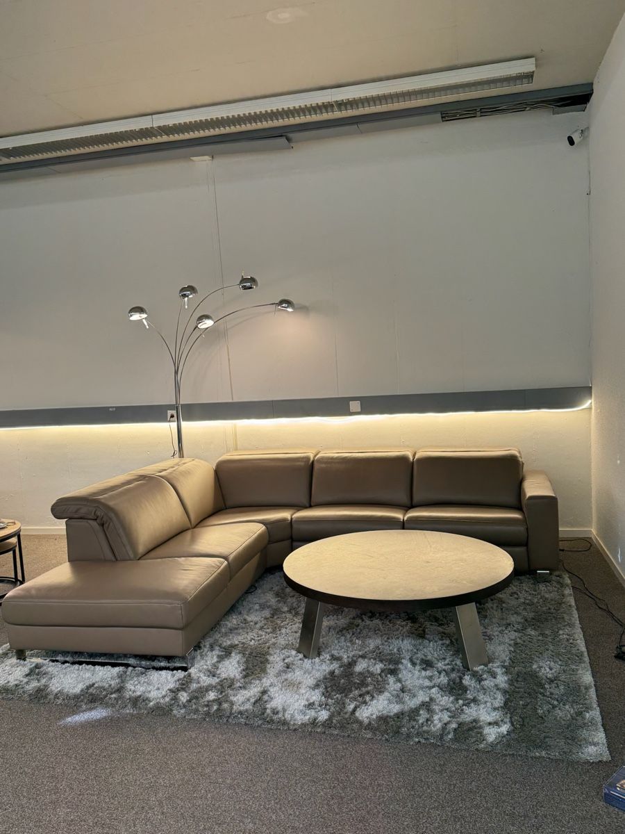 Divani: Ecksofa aus braunem Nappaleder mit RelaxFunktion – Usato da Fehraltorf venduto da Sofalab.swiss 2