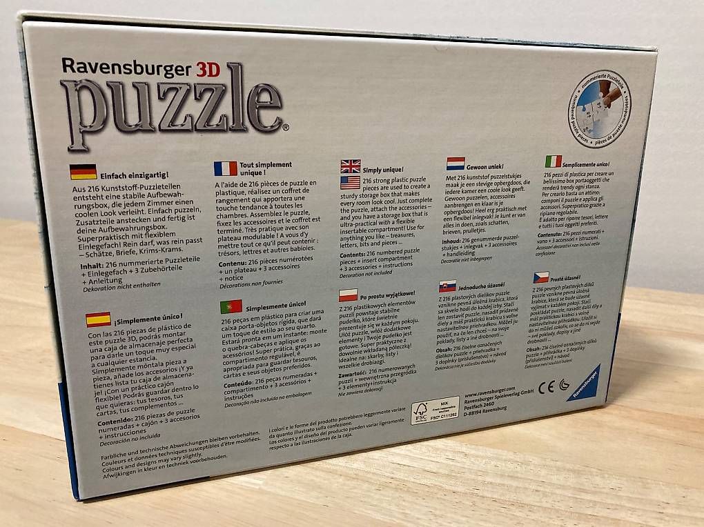 Ravensburger Puzzle: Puzzle 3D Ravensburger - New-York Skyline – Usato da Commugny venduto da phi_8kvd 2
