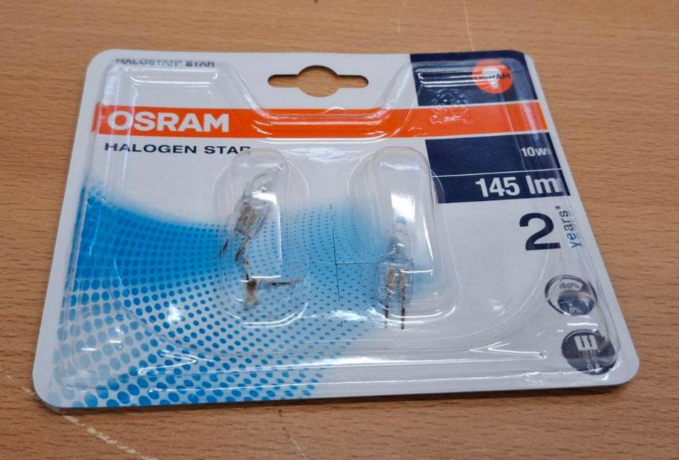 Lampade: 2 Halogen Spot 10W, G4 – Nuovo e nell'imballaggio originale da Mettmenstetten venduto da Tschaebis