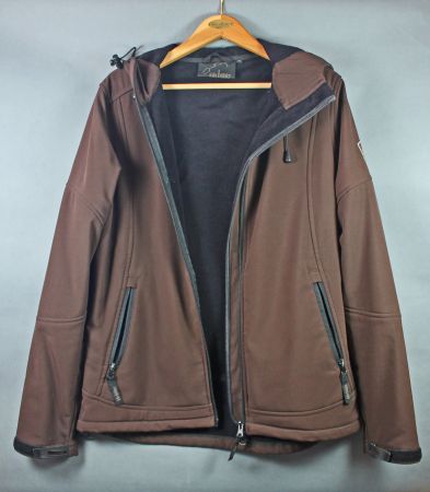 FELIX BÜHLER Softshell Kapuzenjacke Damen Grösse M in braun