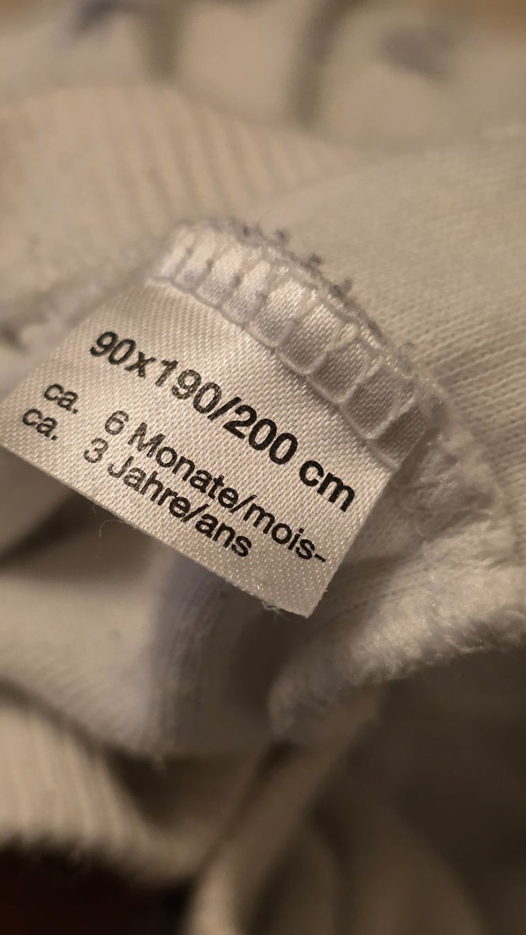 Zewi Biancheria da letto: Zewi Decke 90 x 200 cm – Usato da Wittenbach venduto da rose_rosi 1