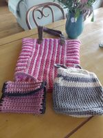 LOT  DE SAC  CROCHET