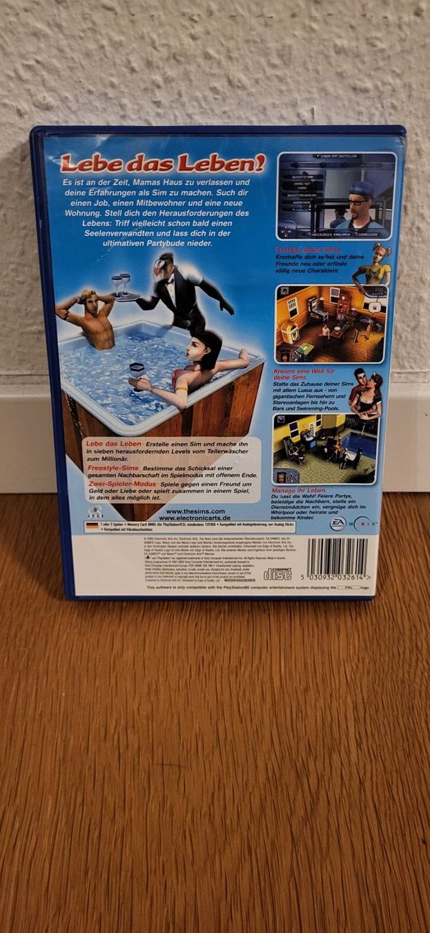 Sony Giochi: PS 2 - Die Sims – Usato da Münsingen venduto da Heroism2010 1